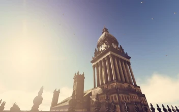 Video Stock Clock Tower Of Historic Building D Animation For PC