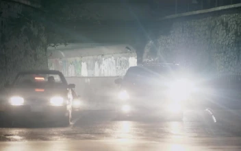 Video Stock City Traffic At Night Near A Factory And A Train For PC