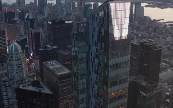 Video Stock City Full Of Office Buildings Aerial Shot For PC