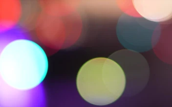 Video Stock Circles Of Light With Bokeh Effect For PC