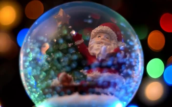 Video Stock Christmas Santa Sphere With Bokeh Background For PC