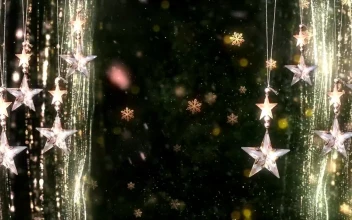 Video Stock Christmas Hanging Stars For PC