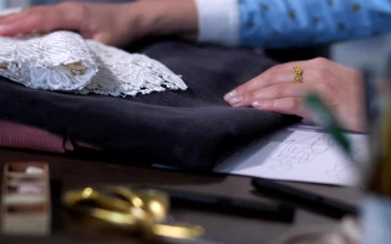 Video Stock Choosing Different Fabrics For Sewing For PC