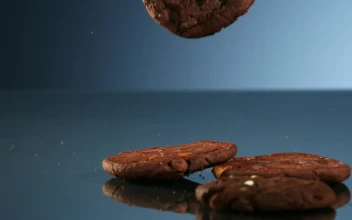 Video Stock Chocolate Cookies Falling In Bouncing For PC