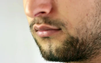 Video Stock Chin Of A Man As He Drinks From A Glass For PC