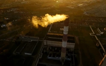 Video Stock Chimney And Smoke In An Industrial Landscape For PC