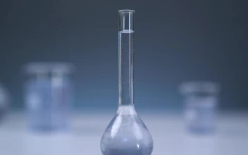 Video Stock Chemistry Flask On Table For PC