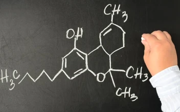 Video Stock Chemical Model On The Blackboard For PC