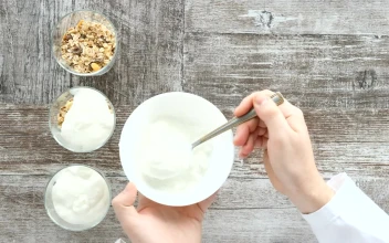 Video Stock Chef Preparing Yogurt Top Shot For PC