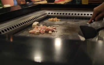 Video Stock Chef Cooking On A Large Grill For PC