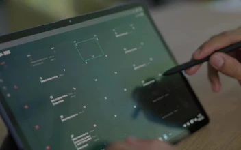 Video Stock Checking The Calendar On A Tablet For PC
