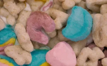 Video Stock Cereal Texture With Marshmallows Slowly Rotating For PC