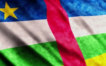Video Stock Central African Republic Waving D Flag For PC