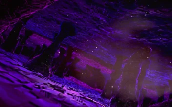 Video Stock Cavern In Purple Tones D Animation For PC