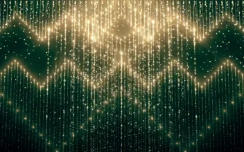 Video Stock Cascades Of D Light Coming Out Of Luminous Points For PC