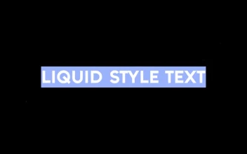 Video Stock Cartoon Liquid Splash Lower Third For PC