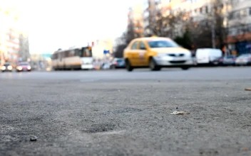 Video Stock Cars Driving Through A City Early In The Morning For PC