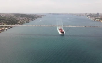 Video Stock Cargo Ship Passing Under A Large Bridge Smal For PC