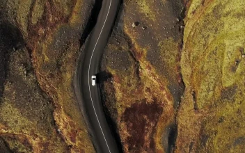 Video Stock Car Driving Down An Empty Road For PC