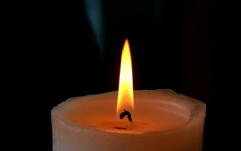 Video Stock Candle Flame On Black Background For PC