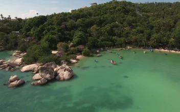 Video Stock Calm Coastline With Turquoise Waters For PC