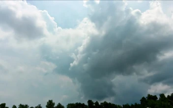 Video Stock Clouds Forming Over An Island For PC