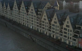 Stock Video Departmental Set Near A Coast For PC