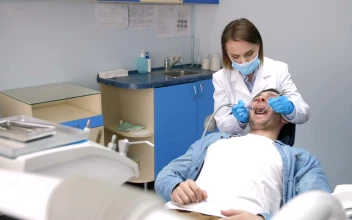Stock Video Dentist Working With A Patient For PC
