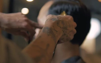 Stock Video Degrading A Mans Hair In A Barbershop For PC