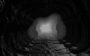 Stock Video Dark Tunnel Underground Loop Video For PC