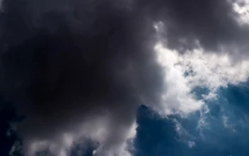 Stock Video Dark Clouds Forming On A Sunny Day Time Lapse For PC