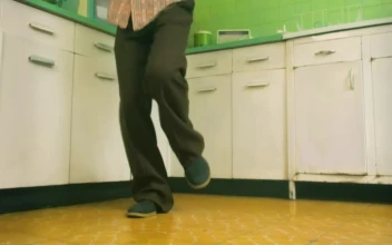 Stock Video Dance Of A Man Who Dances In A Kitchen Of For PC