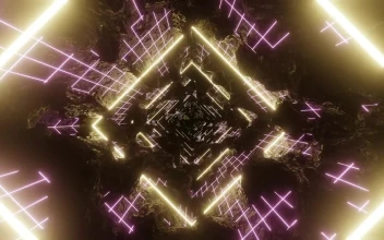 Stock Video Cyberpunk Style Tunnel From The S For PC