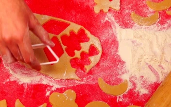 Stock Video Cutting Cookie Dough For PC