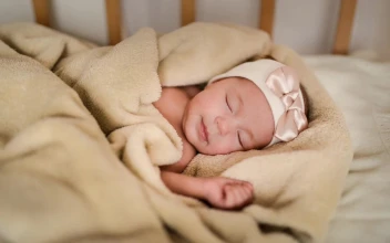 Stock Video Cute Little Baby Having A Nap For PC