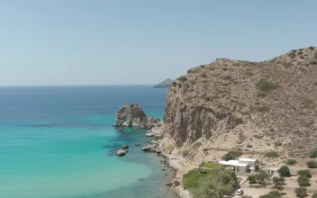 Stock Video Crystal Clear Blue Water Coast In Turkey For PC