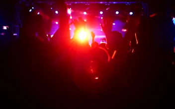 Stock Video Crowd Dancing In A Music Festival By Night For PC