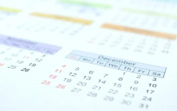 Stock Video Crossing Out Days With Down On A Calendar For PC