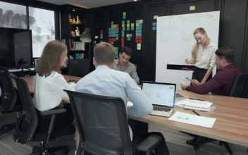 Stock Video Creative Team Working Quickly For PC