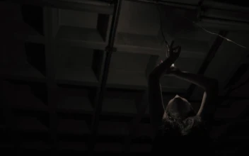 Stock Video Crazy Zombie Playing With A Light Bulb For PC