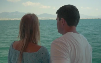 Stock Video Couple Out On A Boat Trip For PC