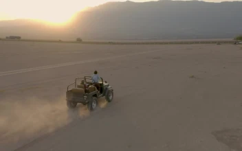 Stock Video Couple Of Friends Touring A Desert By Jeep In An For PC