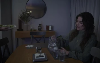 Stock Video Couple Having Dinner Together At Home For PC