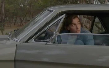 Stock Video Couple Getting Out Of Their Car On A Road Trip For PC