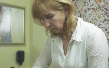 Stock Video Cosmetologist Massaging Around The Eyes For PC