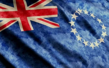 Stock Video Cook Islands Flag Close Up For PC