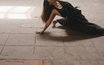 Stock Video Contemporary Dancer Performing A Dance For PC