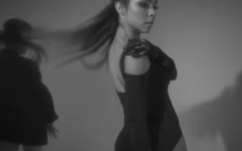 Stock Video Contemporary Choreography With Three Female Dancers For PC