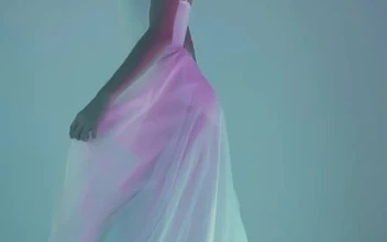 Stock Video Contemporary Dance Dancer Doing Movements And Jumps For PC