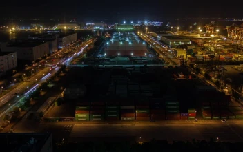Stock Video Container Terminal Time Lapse In Tokyo For PC